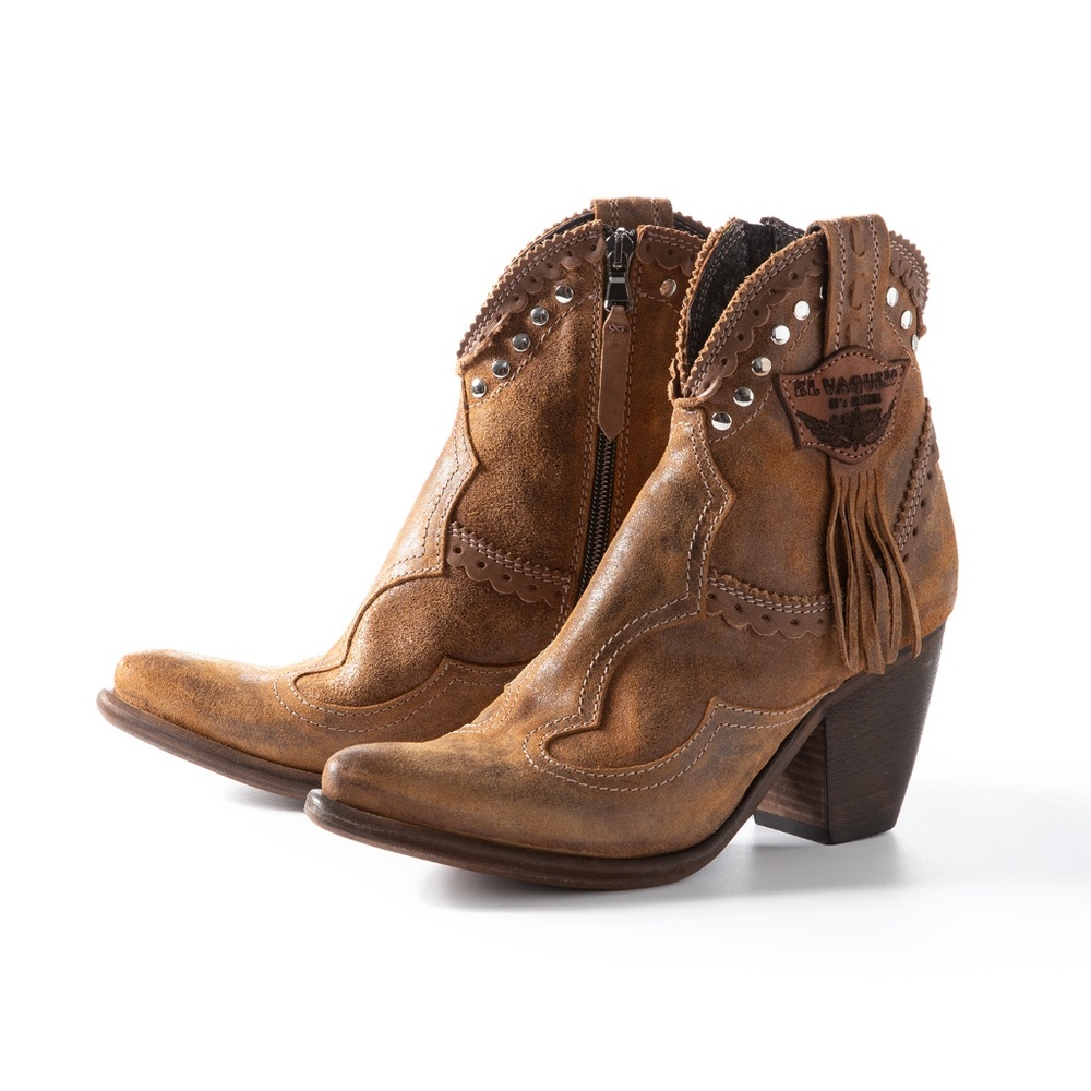 Tan Vaquero 'Pecos' Texan Boots--Great Condition!